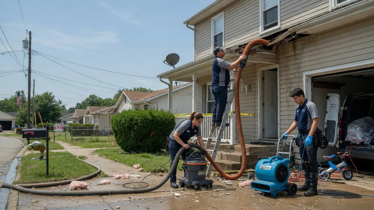 Water Damage Restoration in Porum, OK near me